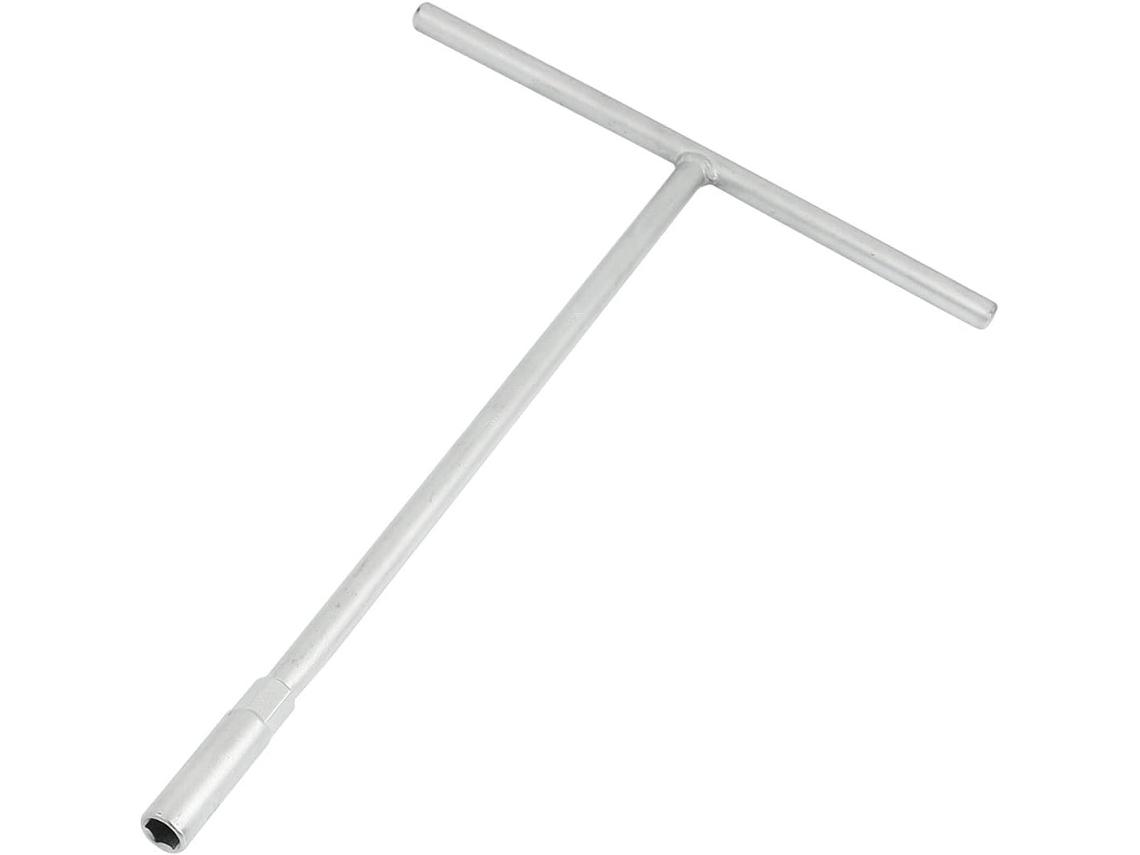 Sourcingmap Llave Hexagonal De Tubo Profunda Para Metal Con Barra En T Métrica De 8 Mm Tuerca Piloto