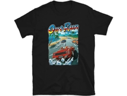 Mod.4 Arcade Out Run Outrun Videojuego Juego Retro Vintage 80s Consola Juegos 8-bits Conducción Gamer Camiseta Camiseta De Alto Peso