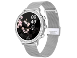 Reloj inteligente I70 Fashion Call para mujer con pantalla táctil de diamante, monitor de frecuencia cardíaca, sueño y presión arterial Ly Ebike