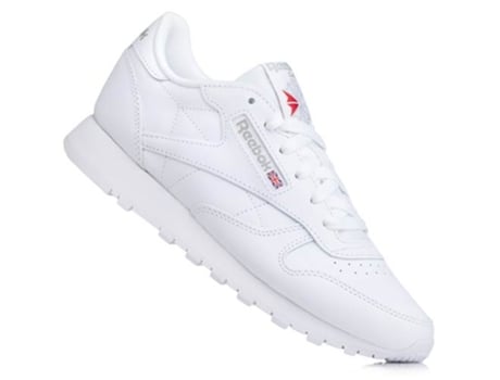 Zapatillas de Mujer REEBOK Classic Lthr Piel Blanco (36)