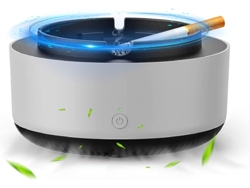 Cenicero C/ Purificador Aire Eliminador Automático Olor Humo Cigarrillo Para Casa Coche Oficina