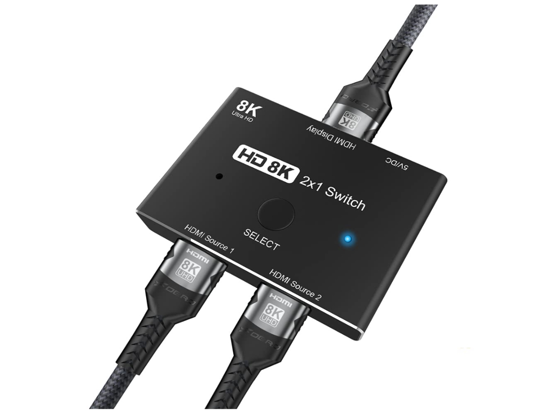Alta Velocidad 8K Uhd 2 en 1 Salida Hdmi CHRONUS HDMI1209-Y12 Negro