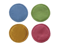 Universal Replacement Round Cloths Fish Scale Mop Pads , For Roborock Dreame Dji Ecovacs Vacuum Accessories 4 Pcs