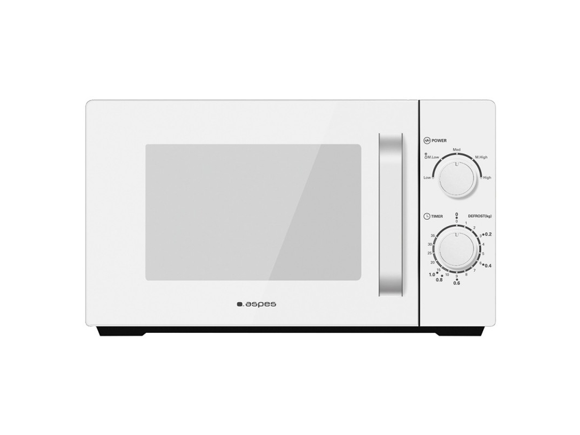 Microondas ASPES AMW120BE Blanco Espejo 20L