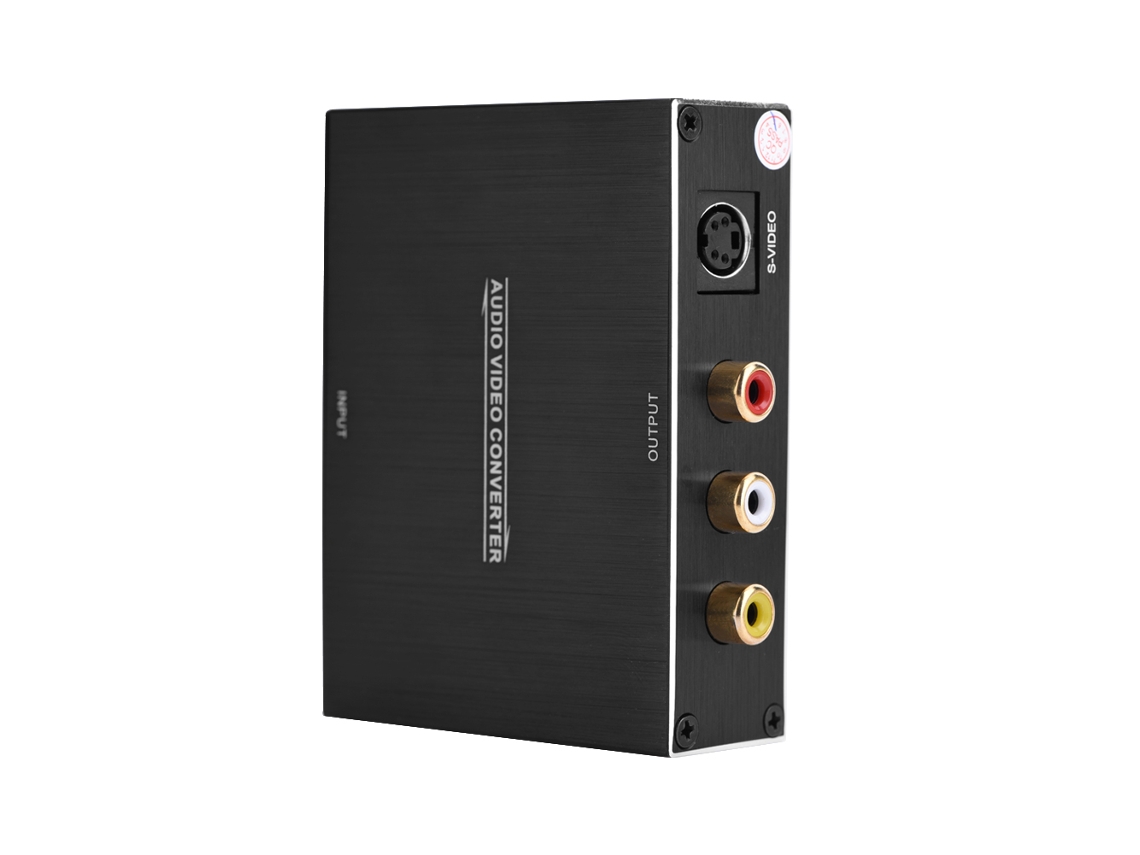 Conversor Hdmi A Av + S-video (hdmi A Av, Hdmi A S-video)