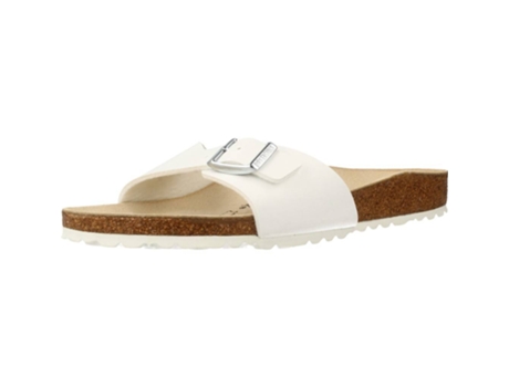 Zapatos de Mujer BIRKENSTOCK Madrid Bf Tecido Blanco (42)