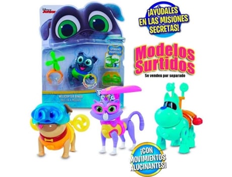 Muñeco GIOCHI-PREZIOSI Bingo Y Rolly Blister Figuras Light Up (Edade Mínima: 3 Años)