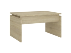 Mesa de centro con derivados de madera de roble MAISON EXCLUSIVE (68x50x38 cm)
