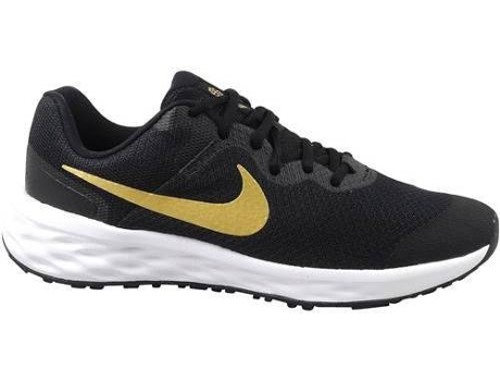 Zapatillas NIKE Revolution 6 Niños (37.5 - Negro)