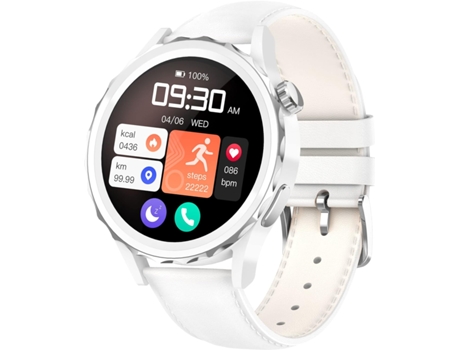 Relojes inteligentes para mujeres (responder/hacer llamadas), relojes de seguimiento de actividad física Fulltouch con presión arterial/sueño 100 m...