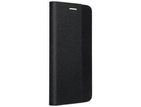 Funda iPhone 12 Mini LMOBILE Libro Horizontal Sensitive Negro