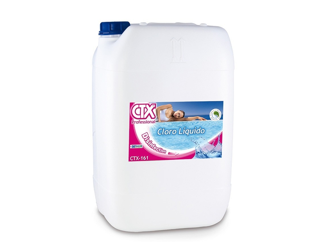 Cloro Líquido ASTRALPOOL CTX-161 20 Litros Efecto Inmediato Mantenimiento y Desinfección de Piscinas