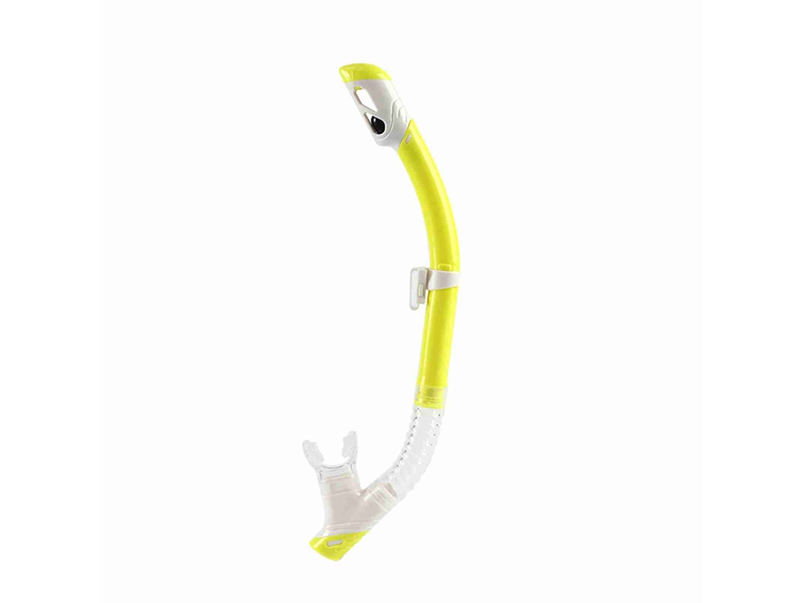 Tubo De Snorkel Totalmente Seco Para Adultos Con Válvula Impermeable Automática Y Boquilla De Silicona Para Buceo Y Natación.