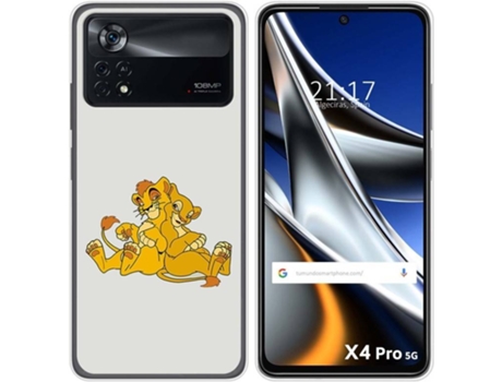 Carcasa para Xiaomi Poco X4 Pro 5G TUMUNDOSMARTPHONE Dibujos Leones Multicolor