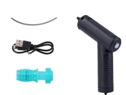Pulverizador Elétrico Portátil Com Vários Bicos, Recarregável Via Usb.