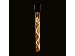 Bombilla LED E27, estilo vintage tubular, 300 mm, dorada, para café en casa, ZMH