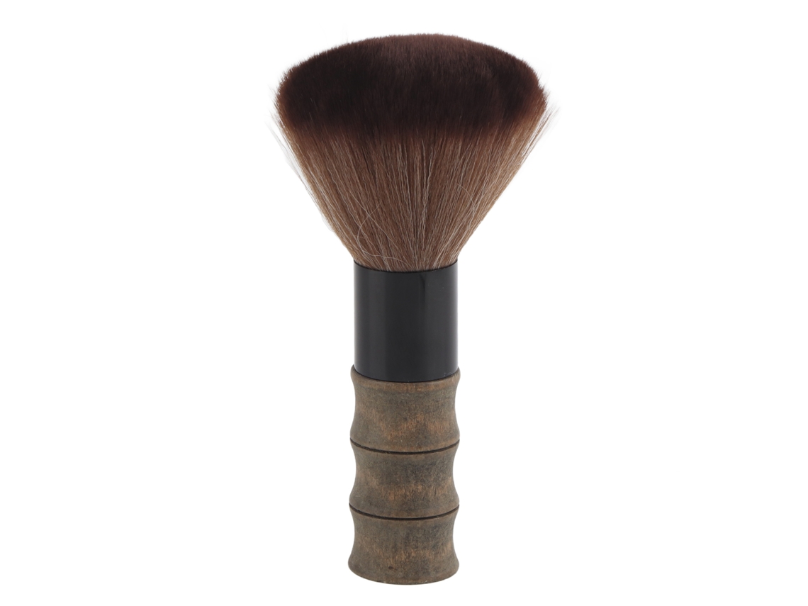 Peine de fibra suave para el cuello, ideal para limpiar y peinar el cabello, para salones de belleza y con agarre antideslizante.