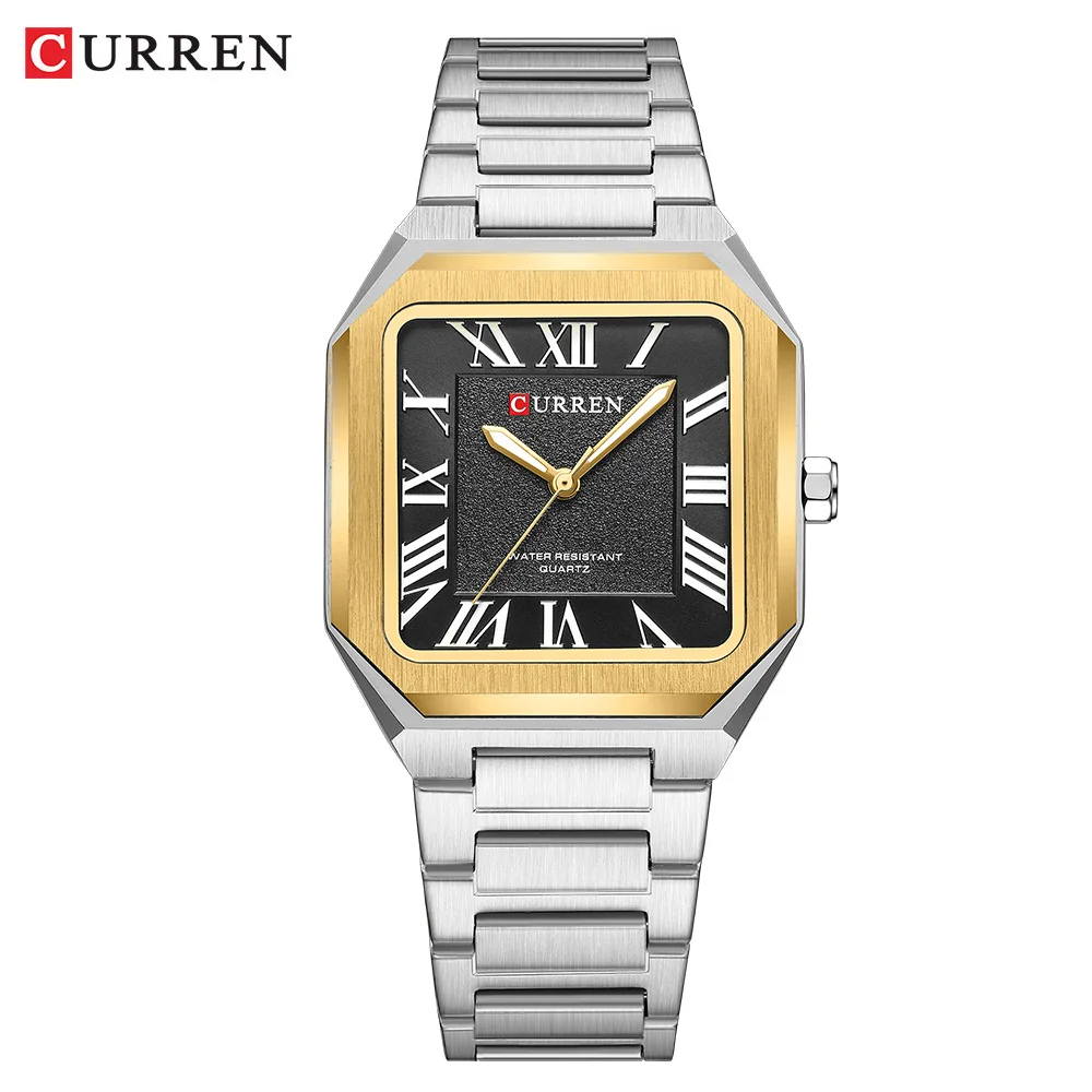 Reloj Militar Luminoso Impermeable Para Hombre, Acero Inoxidable.
