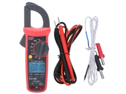Medidor De Mordida Digital True Rms Uni T Ut202+ Con Pantalla Lcd Y Medición De Temperatura.