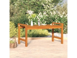 Mesa de Centro Apoyo 100X50X50 cm Madera de Acacia Maciza