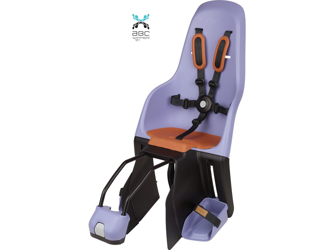Silla Bicicleta Trasera Ninõ Cuadro MINIA Púrpura Galaxia