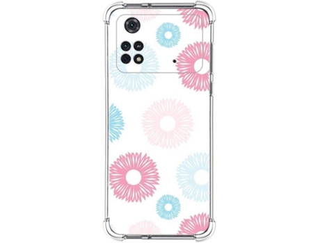 Carcasa para Xiaomi Poco M4 Pro 4G TUMUNDOSMARTPHONE Dibujos Antigolpes Flores 06 Multicolor