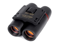 Binocular óptico 30X60 Mini HD telescopio óptico Zoom telescopio plegable para viajes al aire libre negro 342