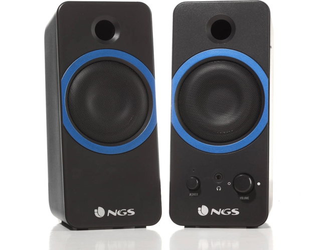 Altavoces 2.0 NGS GSX-200 (PC - 20 W - Control de volumen)