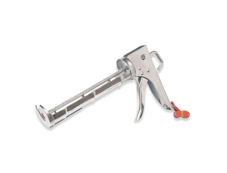 Pistola silicona niquelada tqz/001
