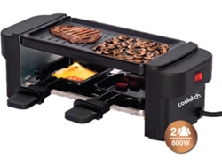 Grelhador Raclette Retangular 2 Pessoas 400w Cookitch