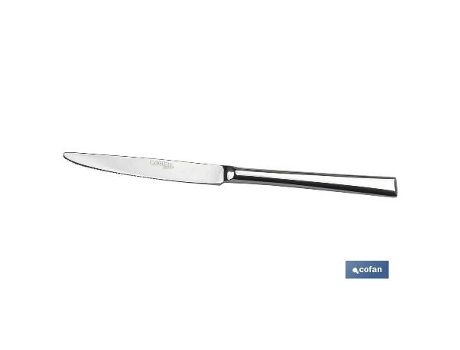 Caja 12uds cuchillo de mesa inox c-18/10 modelo bari 2,5mm