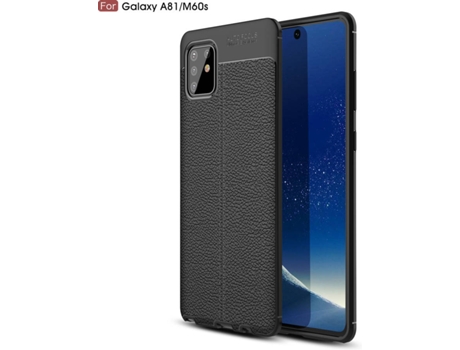 Carcasa Samsung Note 10 lite Rugged Leather Negro