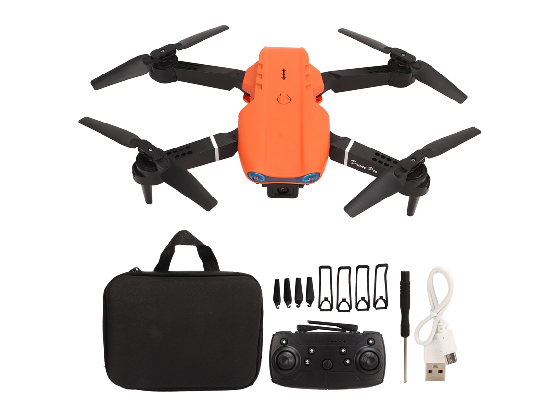 Dron Aéreo E99 Con Cámara Dual 4k Hd, Control Inteligente De Obstáculos, Control Remoto Wifi, Mini Rc