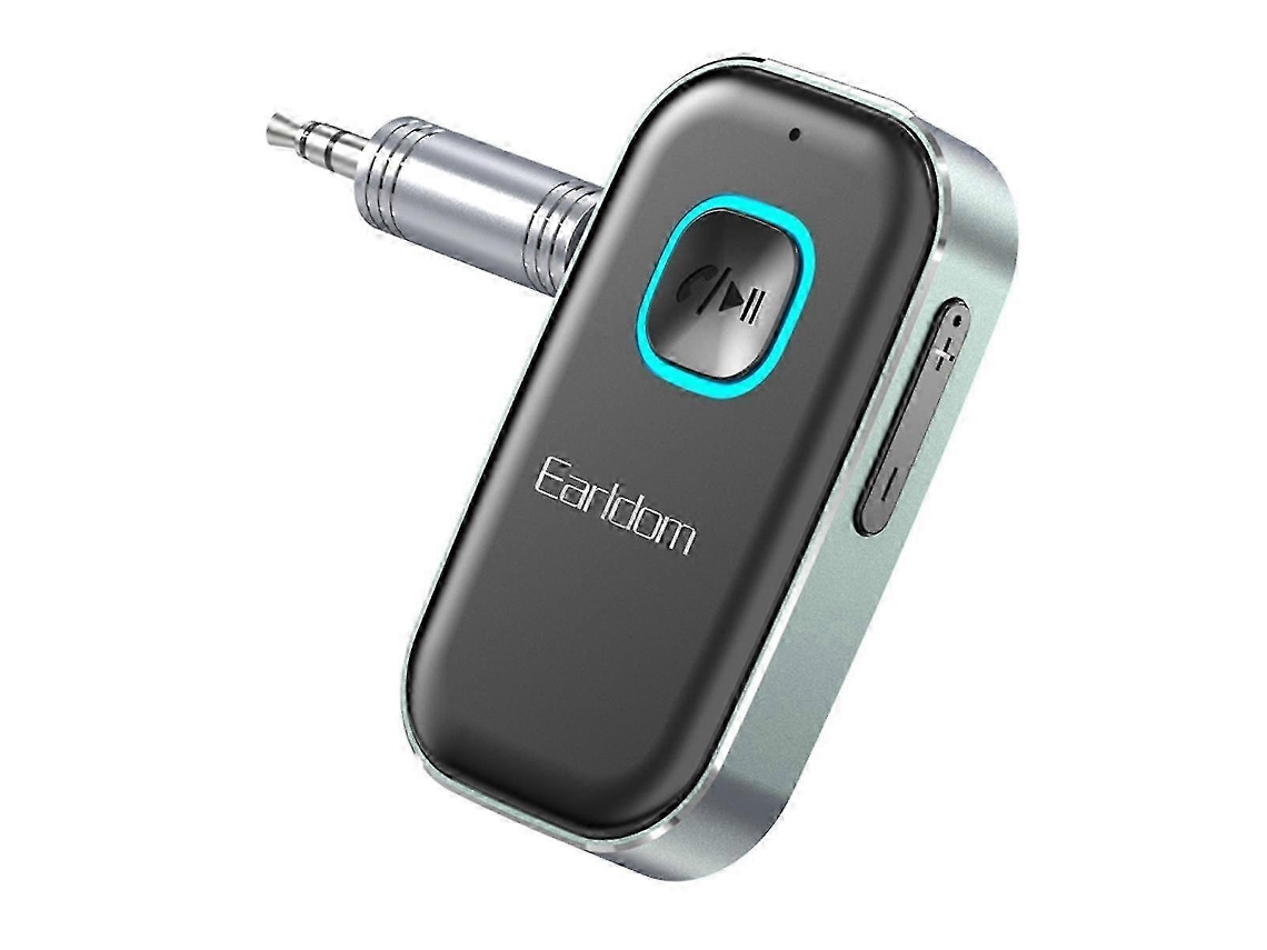 Receptor Bluetooth 5.0 para coche, adaptador portátil, convertidor de audio de 3,5 mm, transmisor y receptor con entrada auxiliar Rosewell