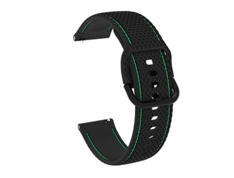 Correa de Silicona 20mm línea de costura para Samsung Galaxy Watch Active/Active2 40mm/Watch 42mm/Huami Amazfit GTR (42mm)/Garmin vivoactive 3/Huaw...