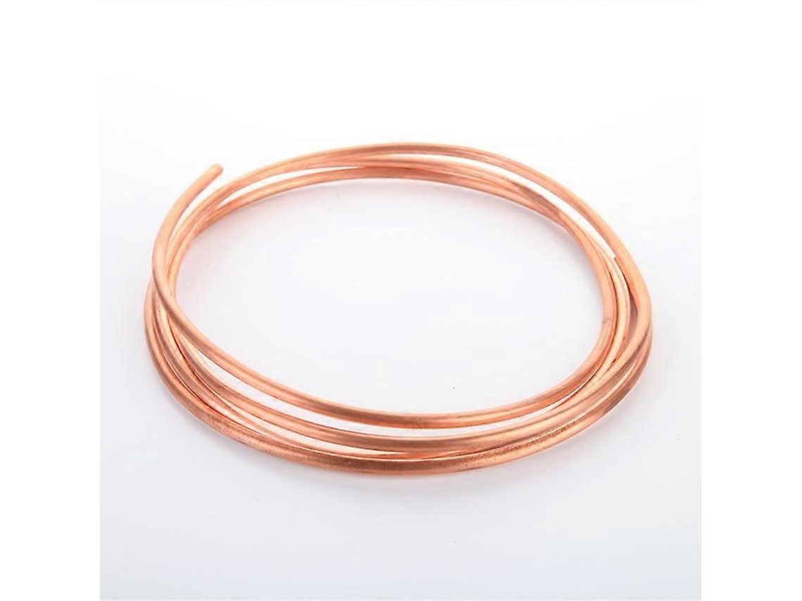 Tubo De Cobre Suave 2m Od 2mm X Id 1mm Para Refrigeración, Fontanería Y Equipos Eléctricos
