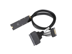 Cabo U.2 Para M.2 Sf-8639 Conector Para Intel 750 P4610 Samsung 983 Ssd Nvme 32gbps