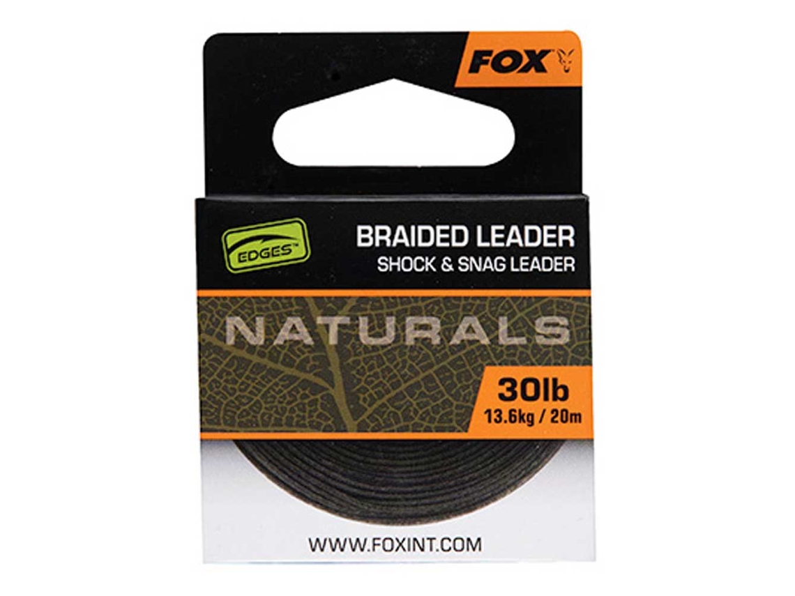 Linha Carpfishing Naturals Braided 20 M Prateado 50 Lbsfox International