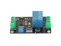 Módulo de relé DC5V con conexión/desconexión retardada y enclavamiento automático.