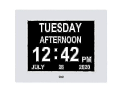 Reloj Digital Para Personas Con Demencia, Reloj De Día, Pantalla Clara Y Sin Abreviar.