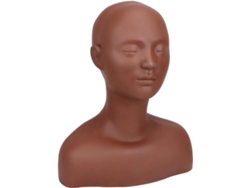 Cabeza De Maniquí De Silicona Suave Para Cosmetología, Tamaño Grande, Medio Cuerpo, Maquillaje, Trasplantes.