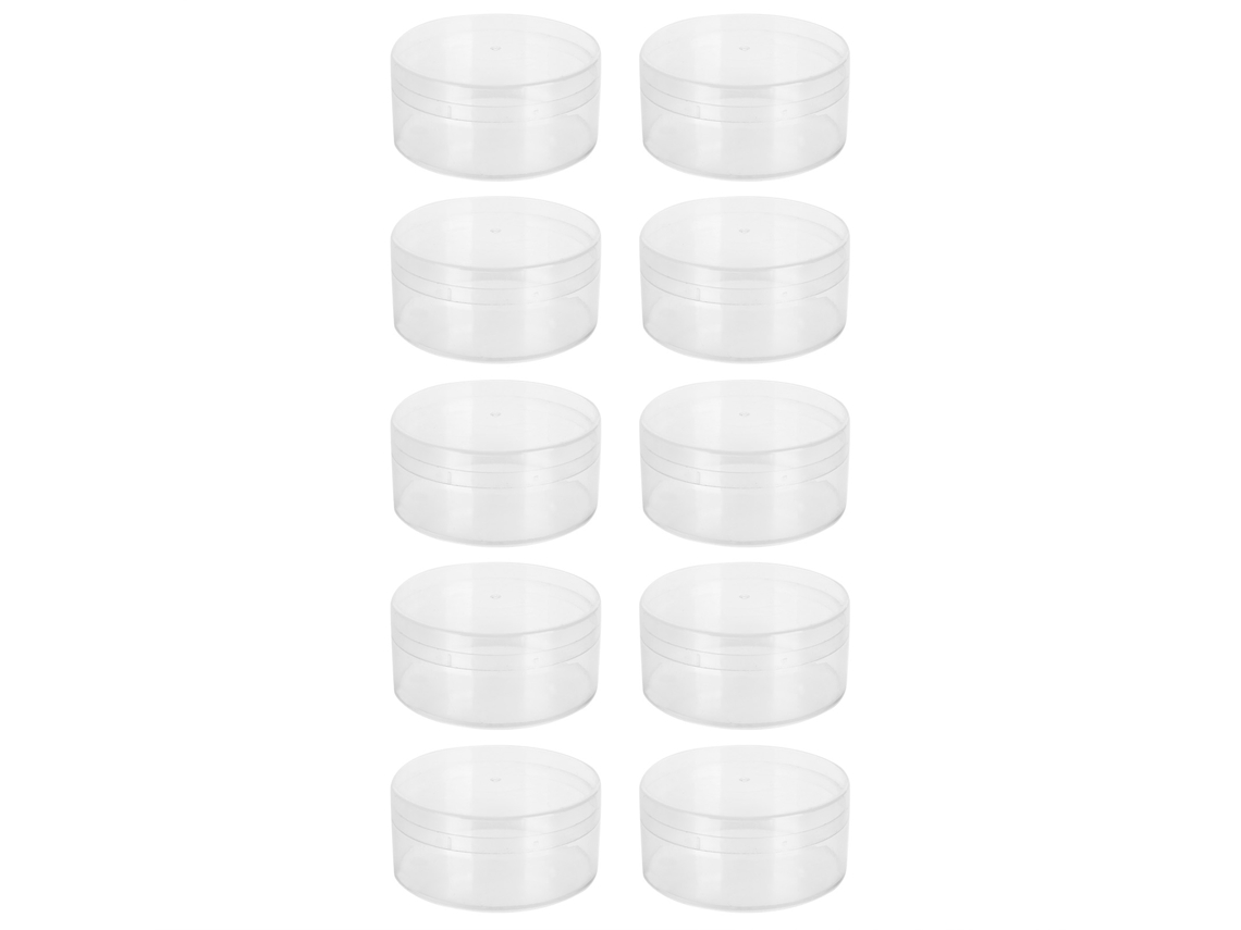 Juego de 10 cajas de almacenamiento para piezas de relojería, 8 cm