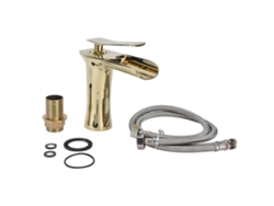 Grifo moderno de bronce, monomando, G1/2, para lavabo de baño
