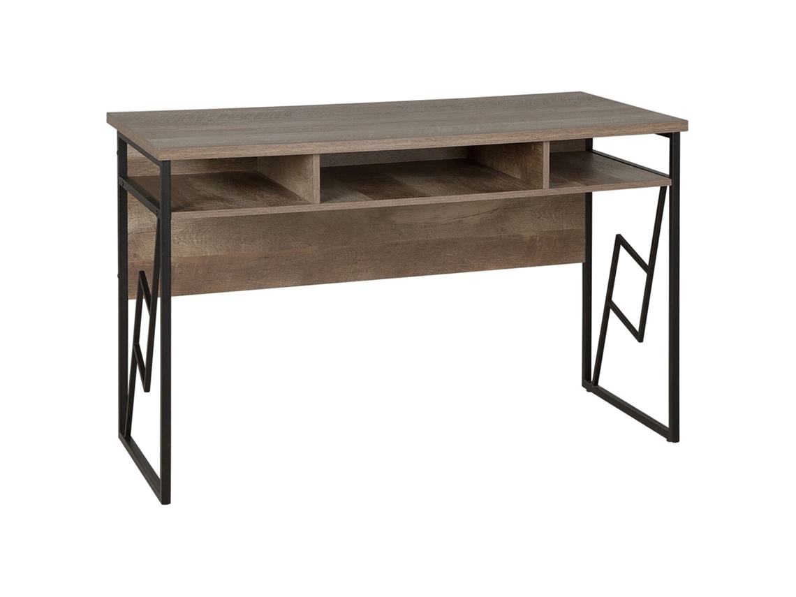 Escritorio BELIANI Forres de Tablero de partículas Madera oscura 120x60x76