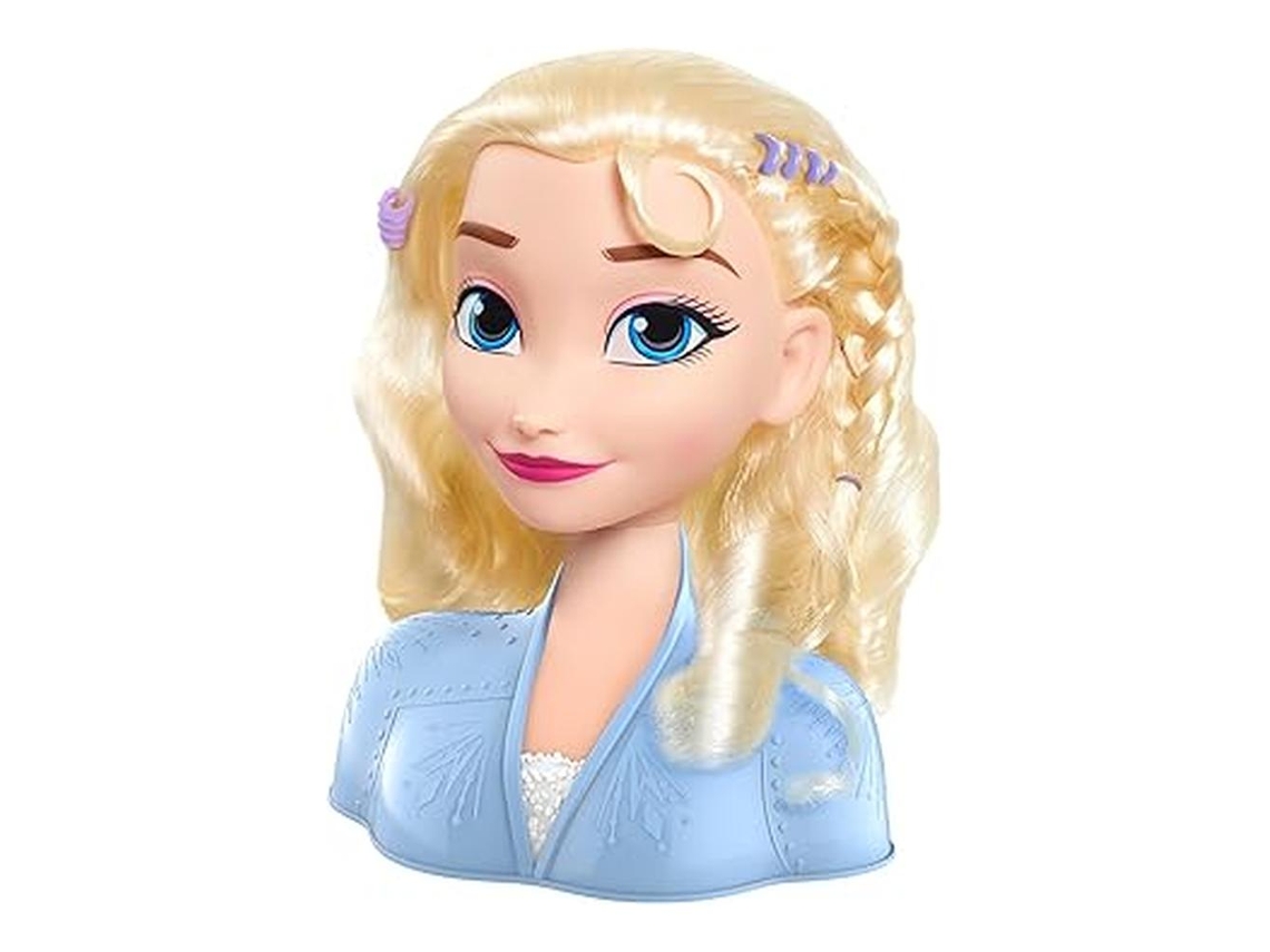 Just Play Frozen 2 Elsa Cabeza Para Peinar Con 17 Accesorios 32806 Just Playp25pn