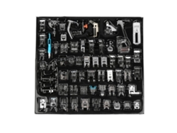 Calcador para Máquina de Costura 62 Peças Calcador para Máquina de Costura para Irmão Babylock Singer Janome Elna Máquinas de Costura