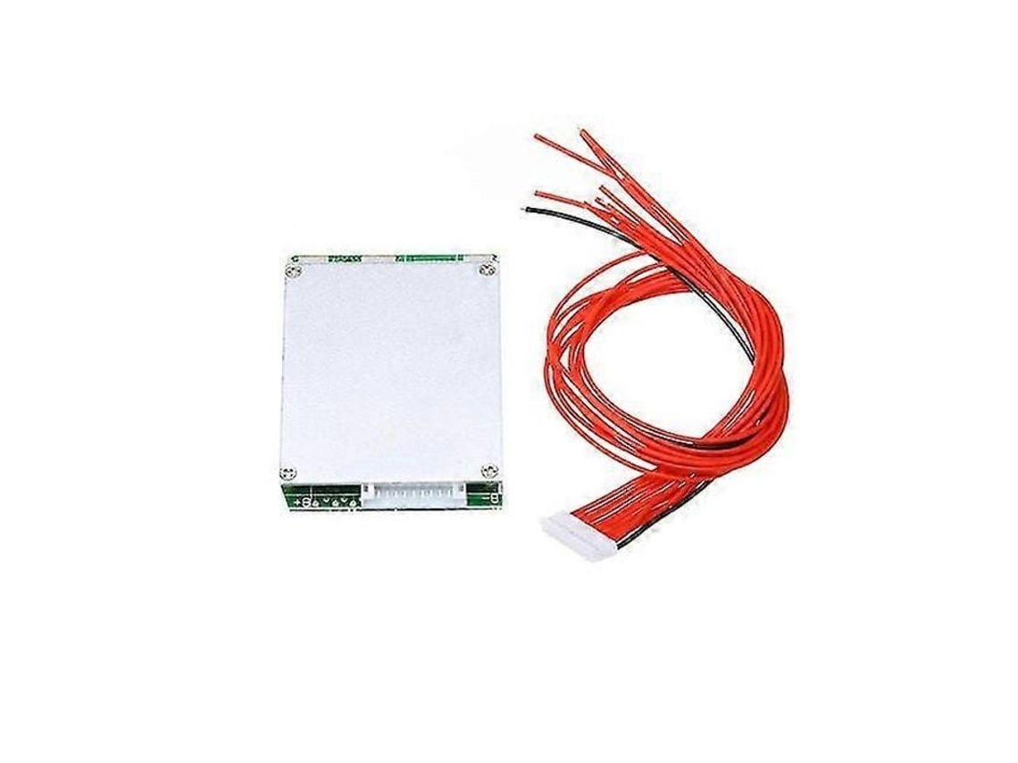 Placa De Protección Bms Para Batería De Iones De Litio 18650 De 3s 35a 48v Con Función De Balanceo Para Bicicleta Eléctrica.