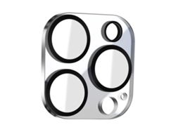 Protector de Pantalla Templado Cámara Perfecta Adhesión para iPhone 15 Pro Max ENKAY Vidrio Templado Negro