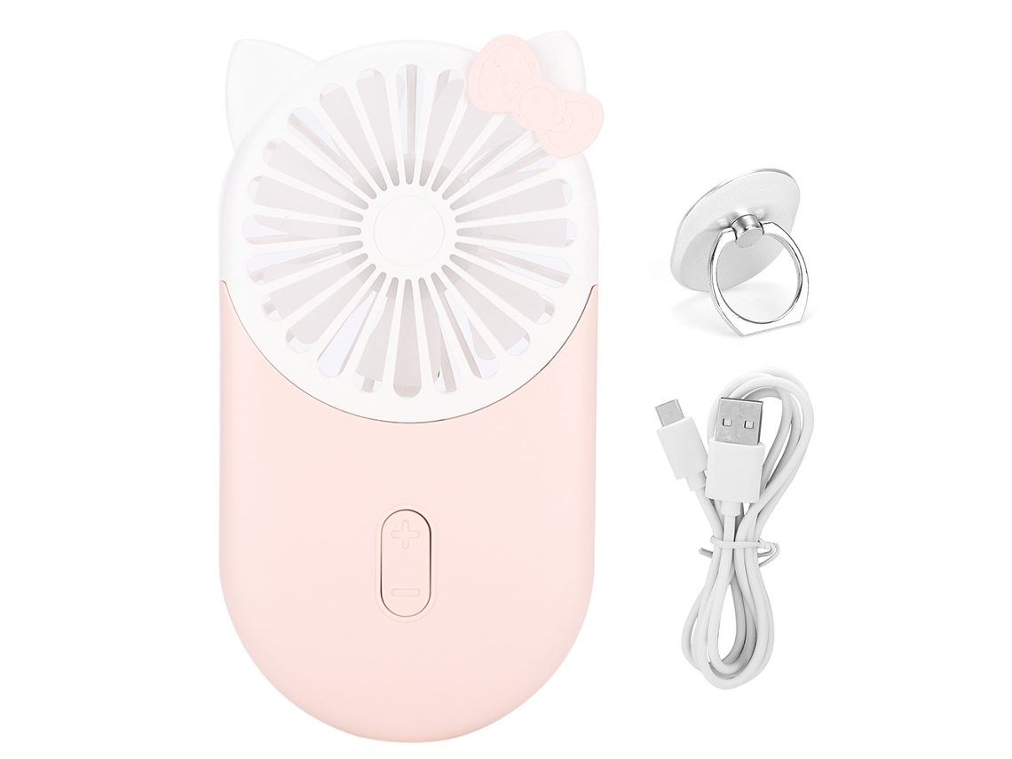 Ventilador Pequeño Usb Recargable De Mano Portátil Mini Ultrafino De Alta Potencia De Viento