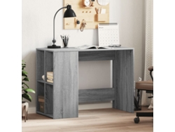 Escritorio | Mesa | Escritorio 102x50x75 cm Derivados de madera Gris Sonoma